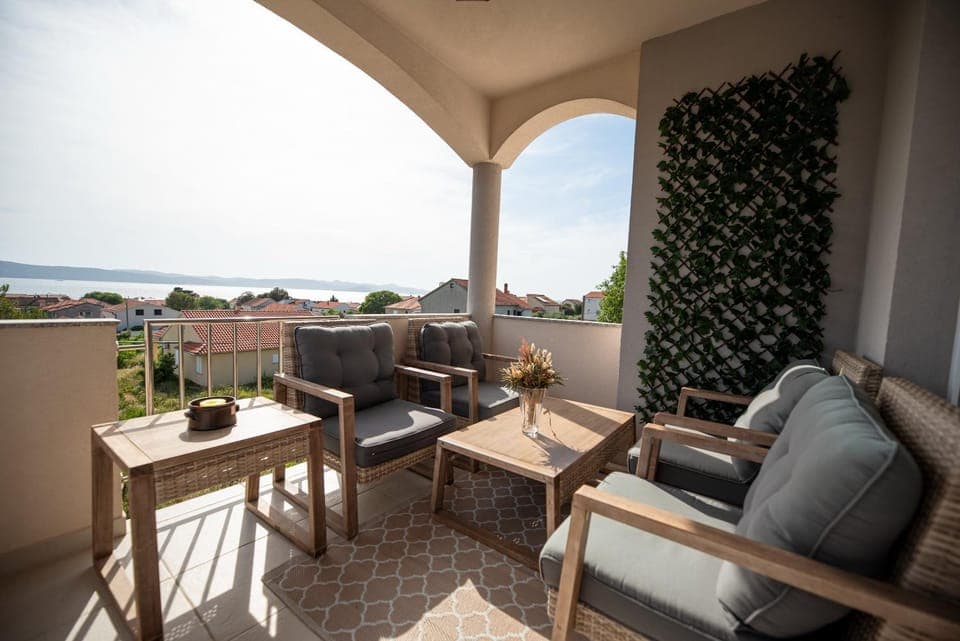 Balcony/Terrace, Seating area, Sea view