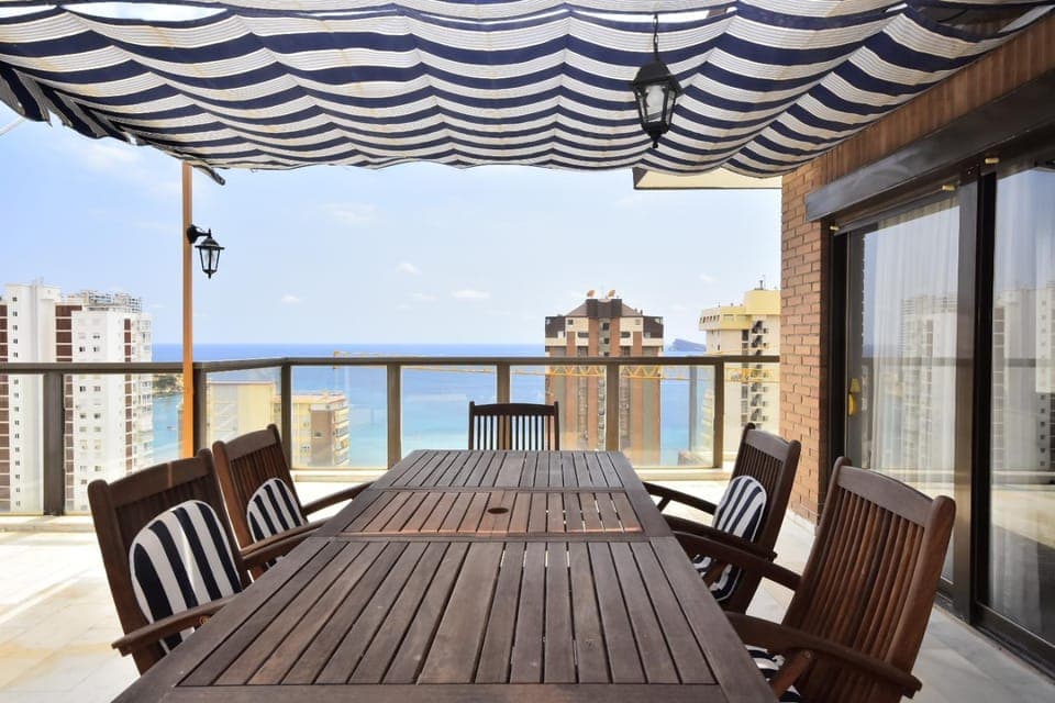 Balcony/Terrace, Dining area, Sea view