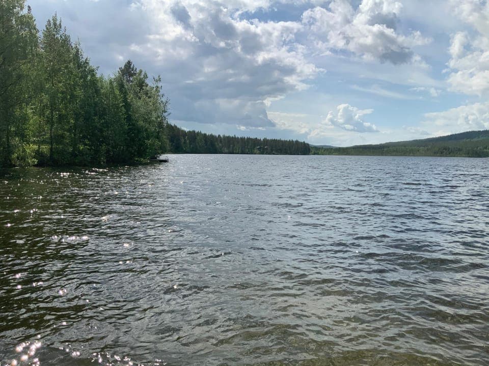 Natural landscape, Lake view