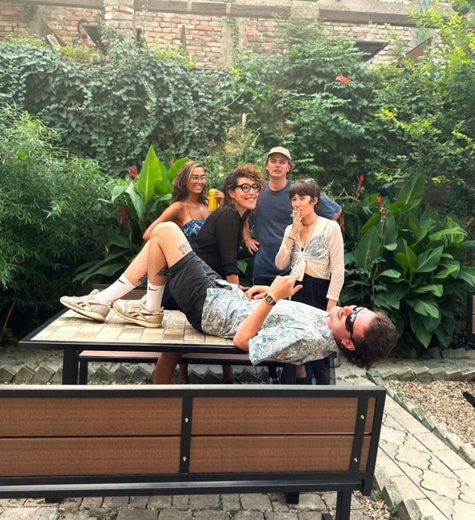 People, Garden, Garden view, group of guests