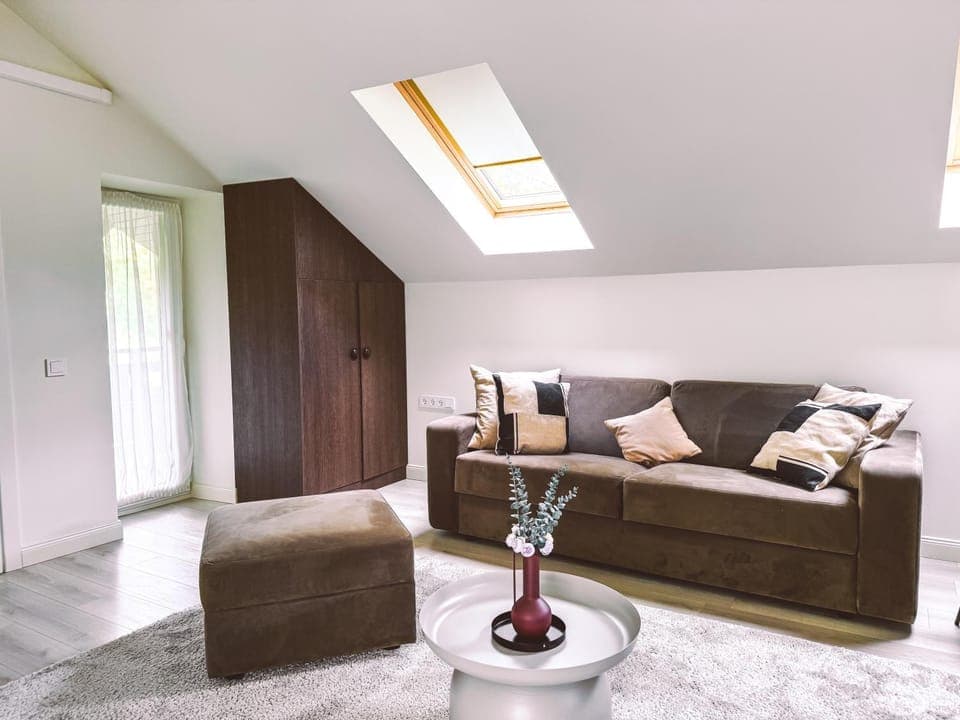 Living room, air conditioner