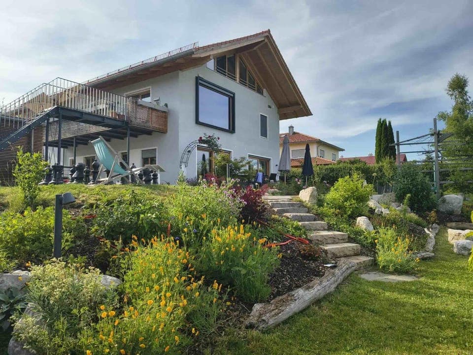 Property building, Garden