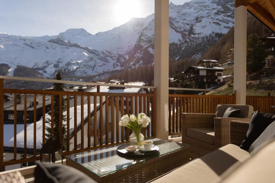 Winter, Mountain view