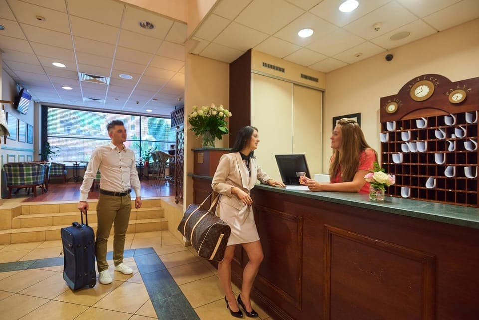 Staff, People, Lobby or reception