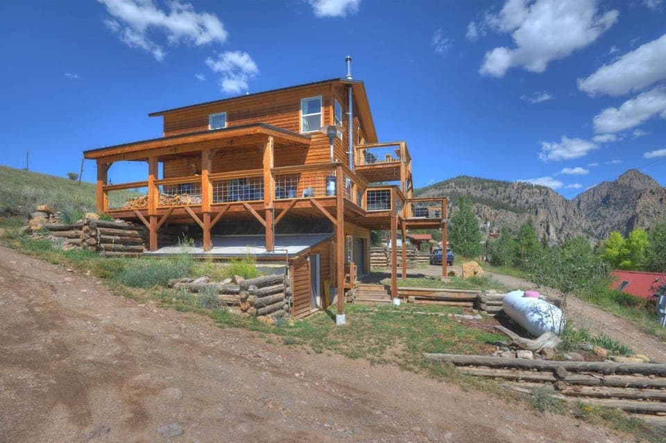 Top of the Town House in Creede
