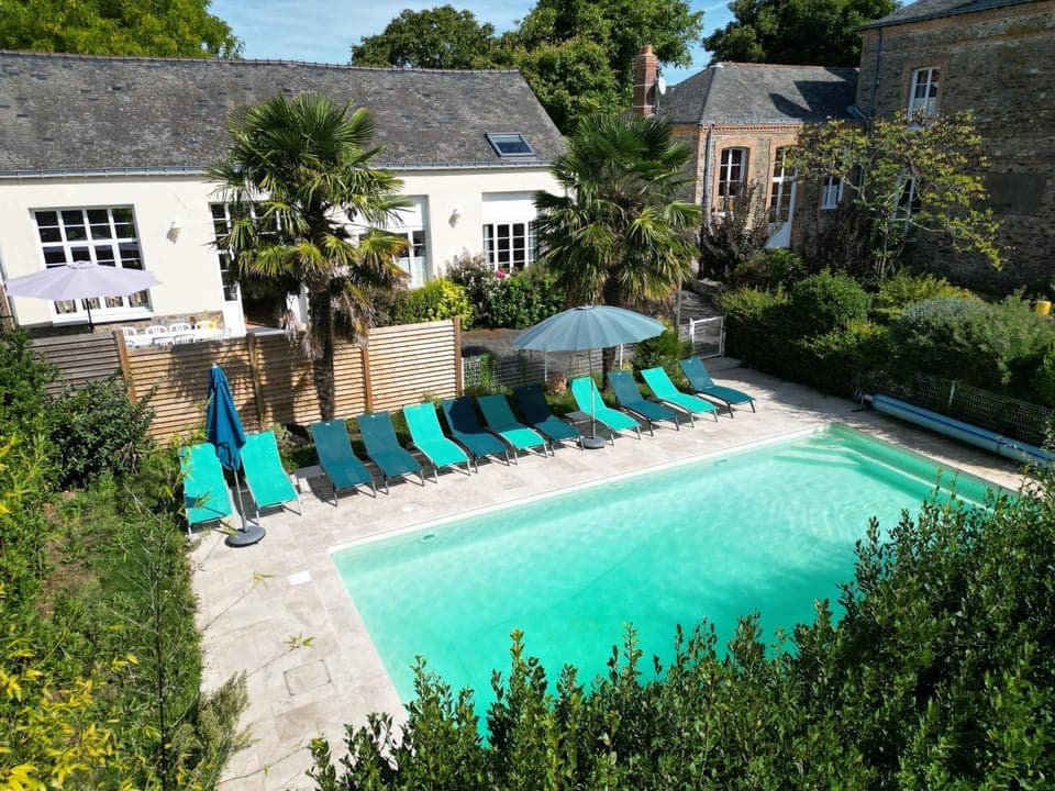Pool view, Swimming pool