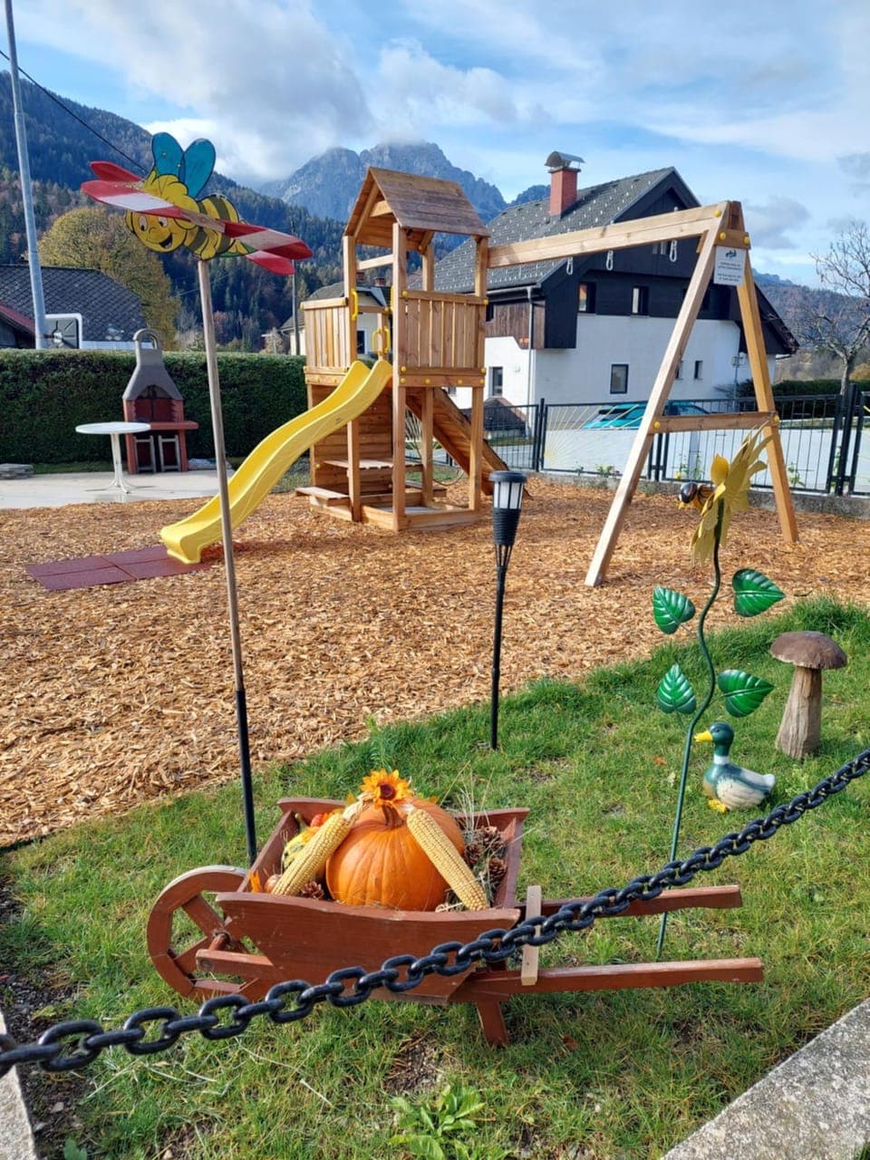 Property building, Children play ground