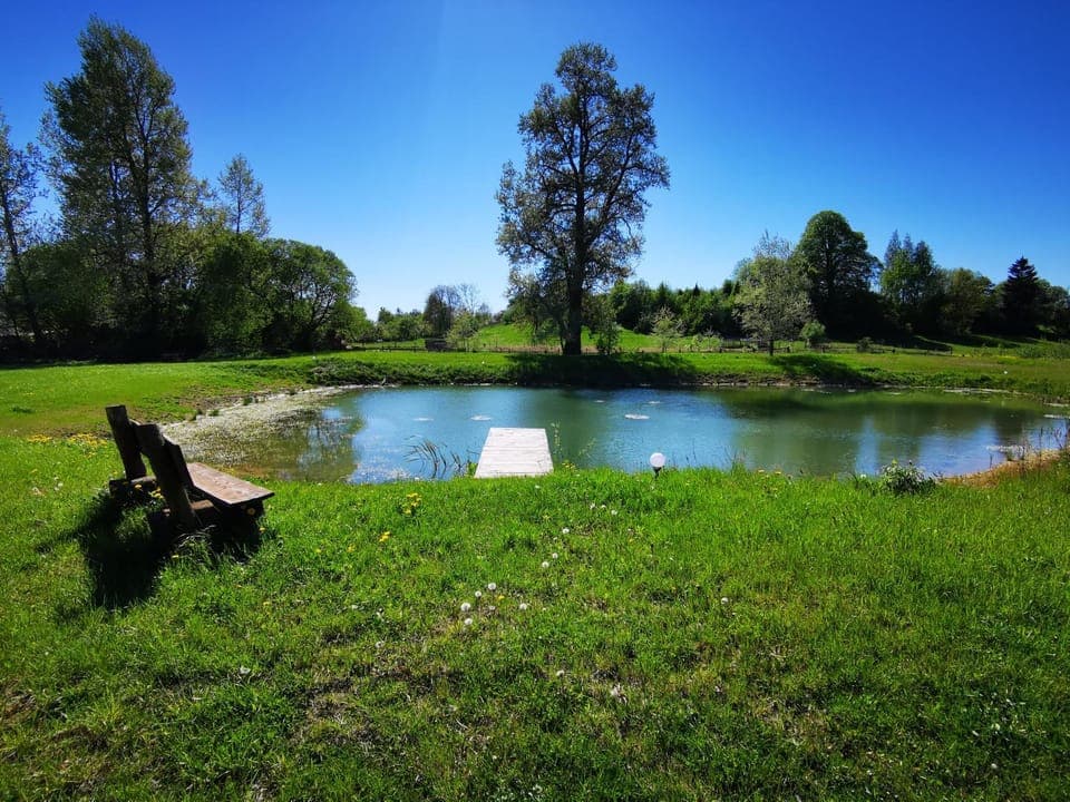 Natural landscape, Lake view