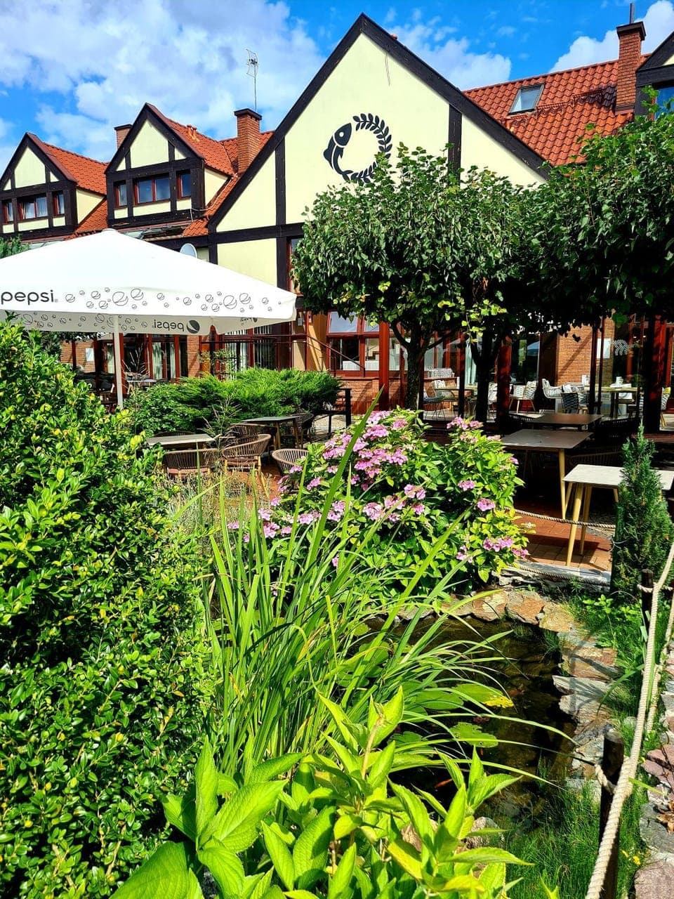Property building, Garden, Garden view