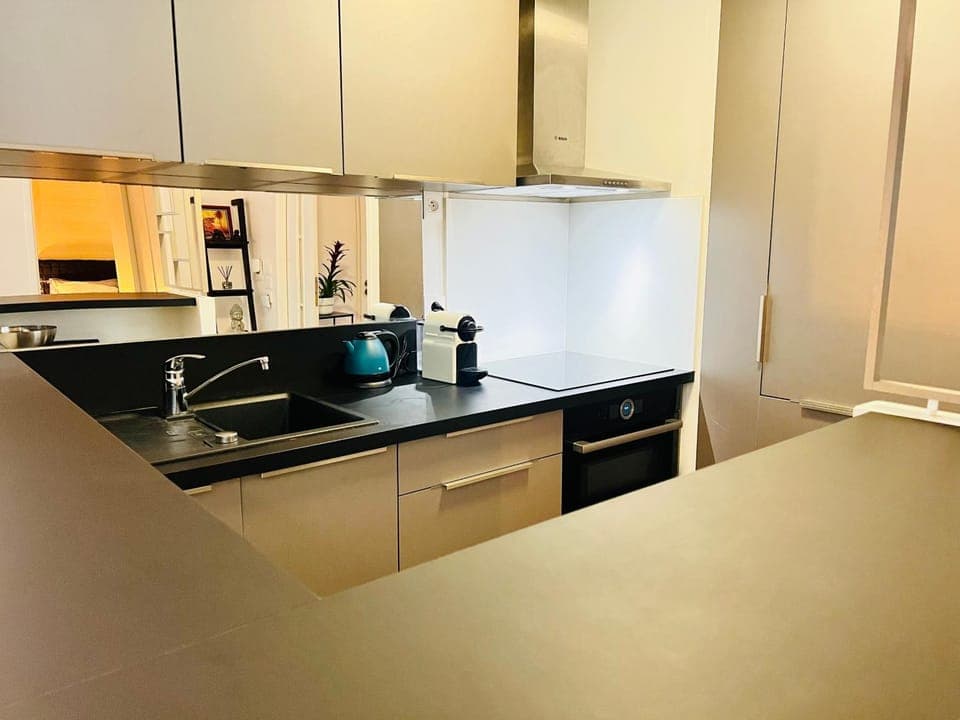 Coffee/tea facilities, Kitchen or kitchenette, dishwasher, minibar, oven, pet friendly, stove, toaster