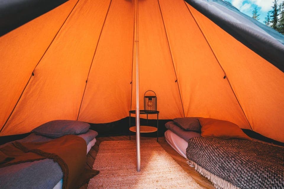 Venejoen Piilo - Loimu Luxury tent in Finland