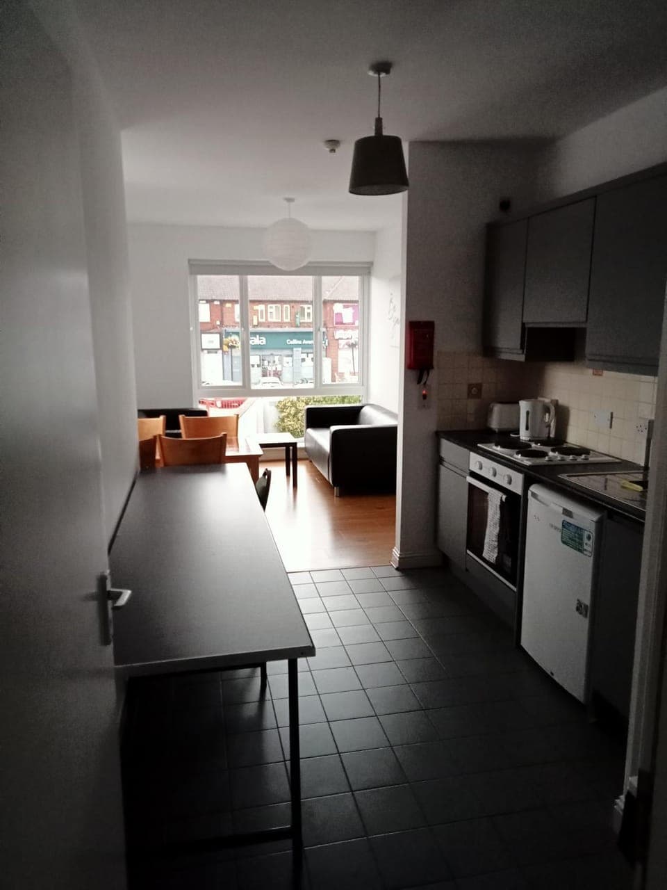 Kitchen or kitchenette, Dining area