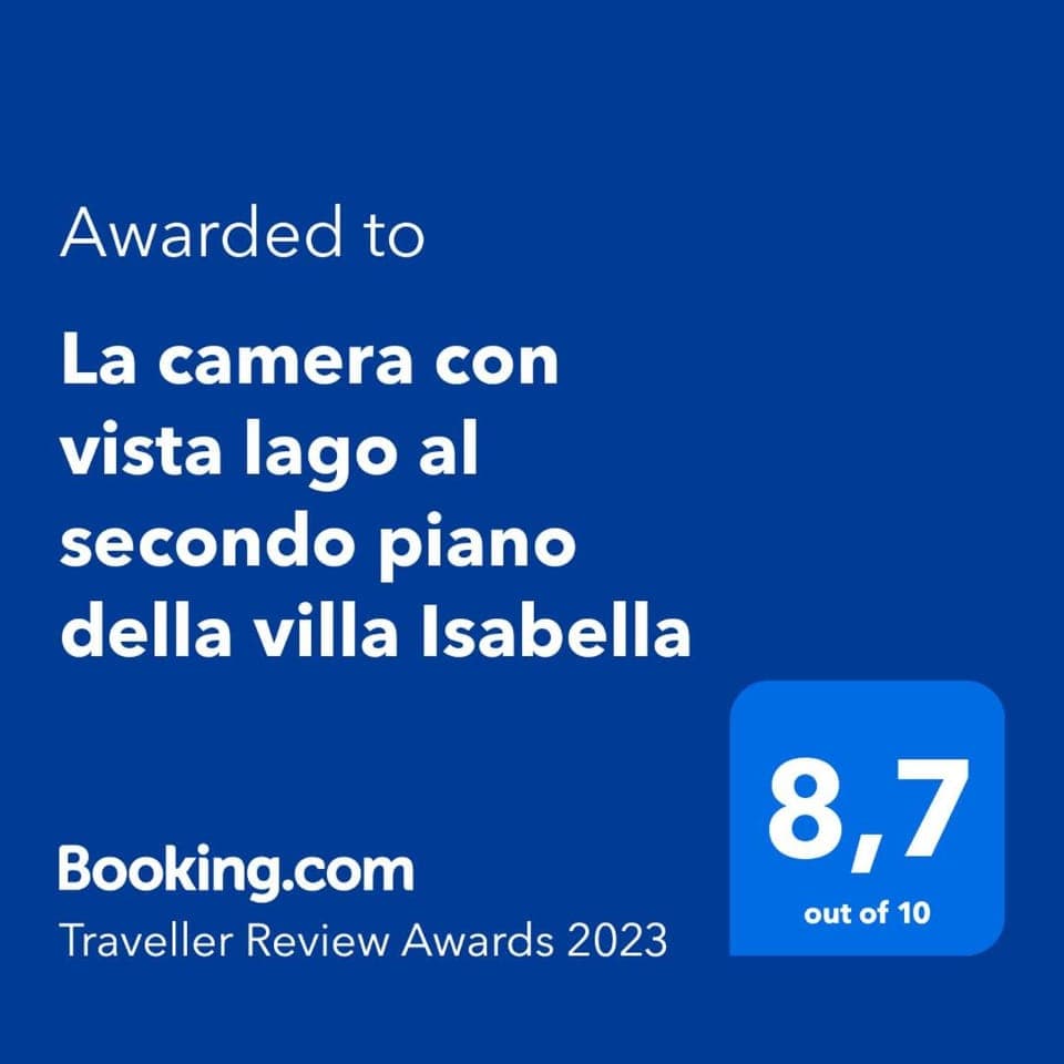 The Camelia, our Room with Lake View, Private Bathroom and Dedicated Parking at the Villa Isabella Stresa Bed and Breakfast in Stresa
