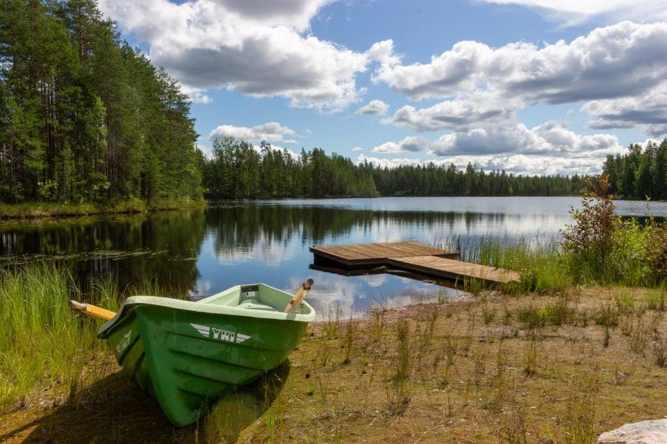 Natural landscape, Beach, Lake view