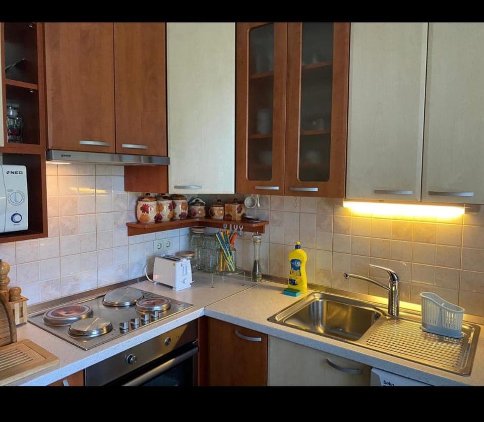 Kitchen or kitchenette, minibar, pet friendly, stove, toaster