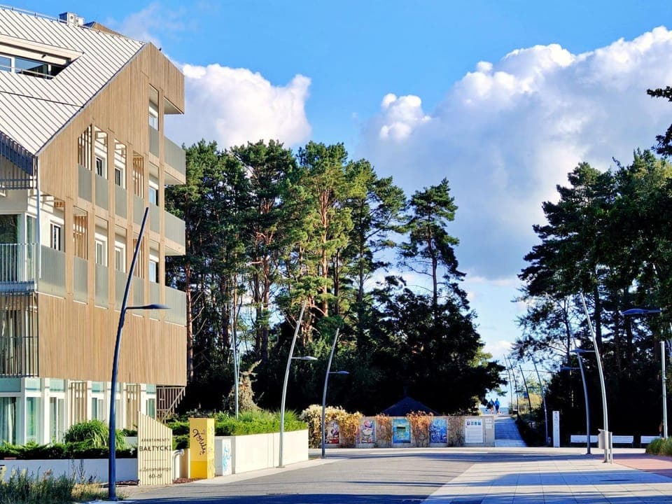 Property building, Beach