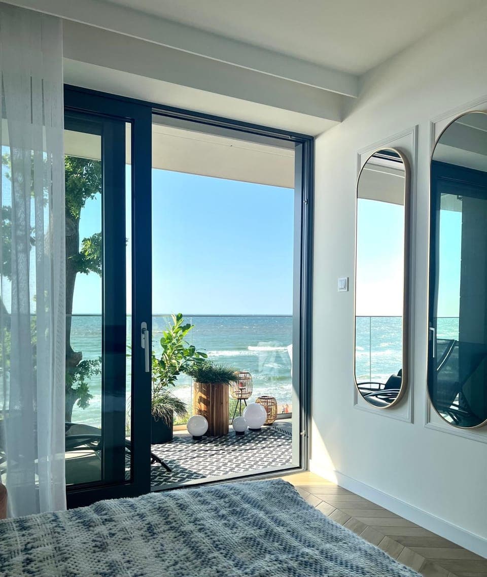 View (from property/room), Balcony/Terrace, Sea view