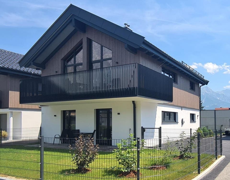 Property building, Garden view