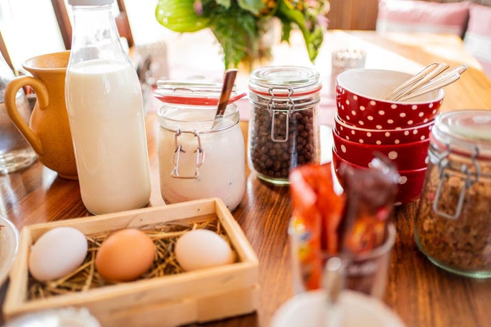 Food and drinks, Breakfast, Continental breakfast