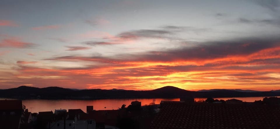 Balcony/Terrace, Sea view, Sunset