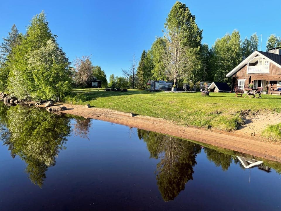 Property building, Summer, Garden, Beach, River view, River view