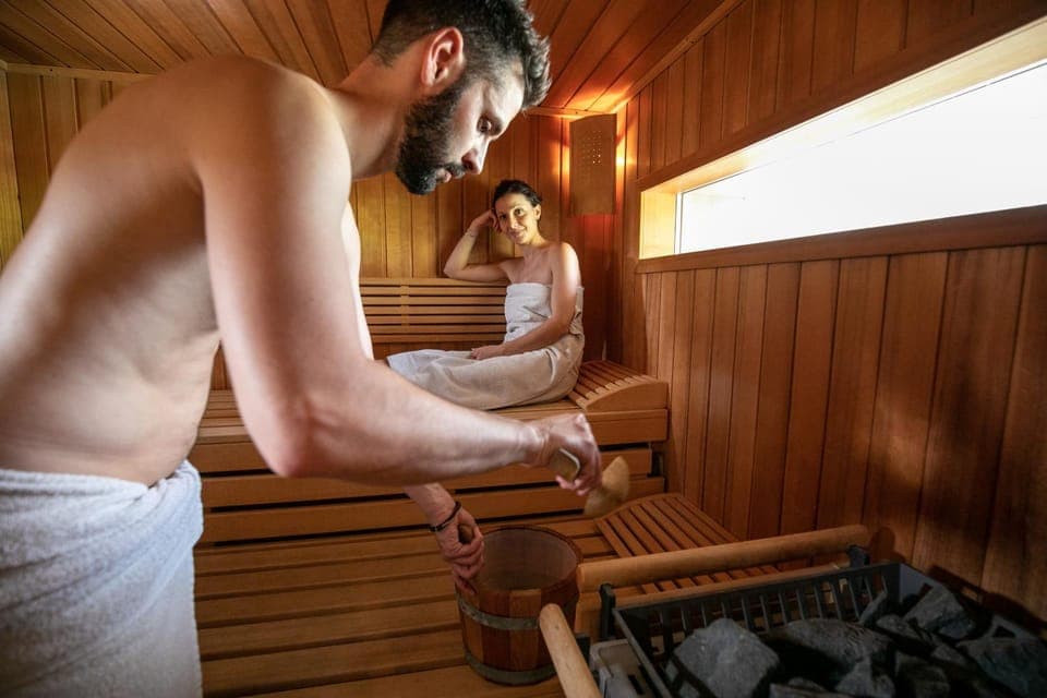 Sauna, Solarium, Fitness centre/facilities
