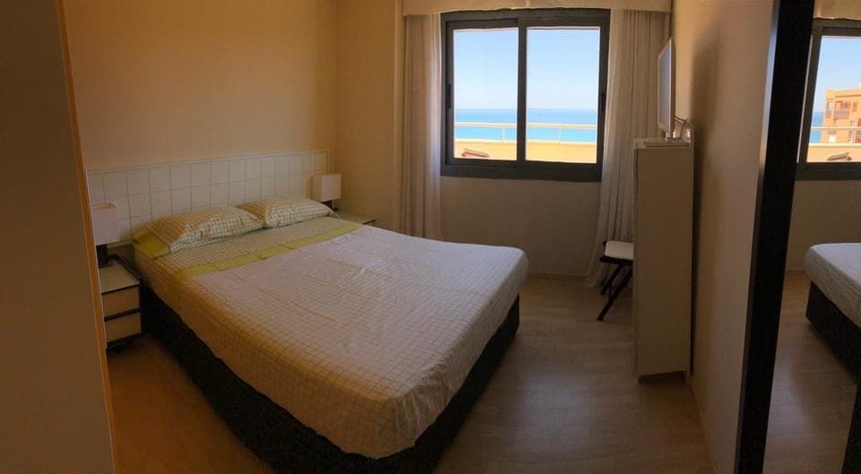 Bed, Balcony/Terrace, Photo of the whole room, Bedroom, Sea view
