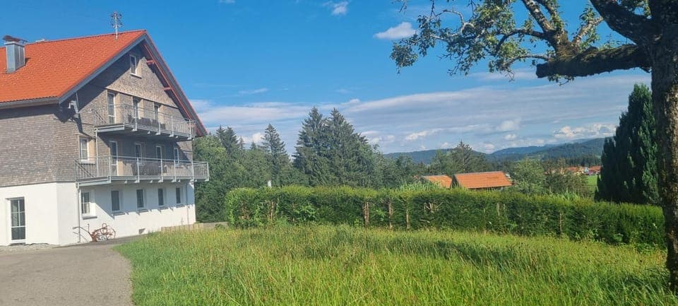 Property building, Natural landscape, Mountain view