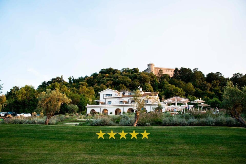 Property building, Garden view