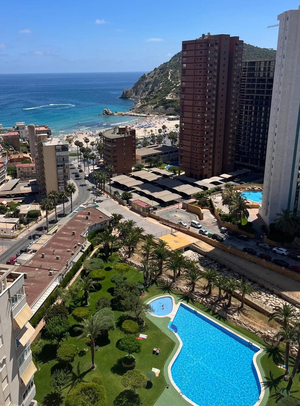 Property building, Bird's eye view, Swimming pool