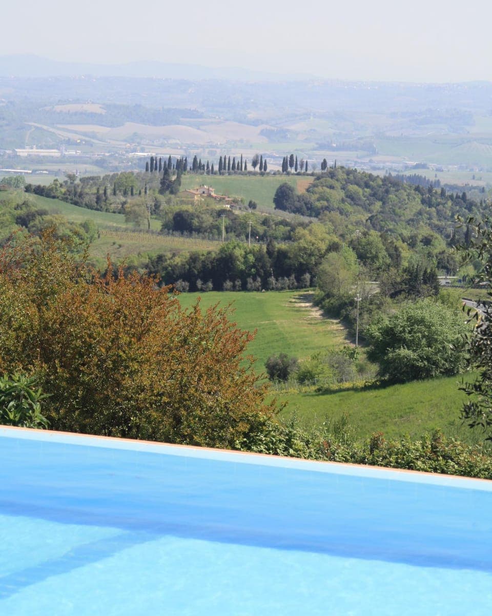 Day, Natural landscape, View (from property/room), On site, Garden view, Swimming pool