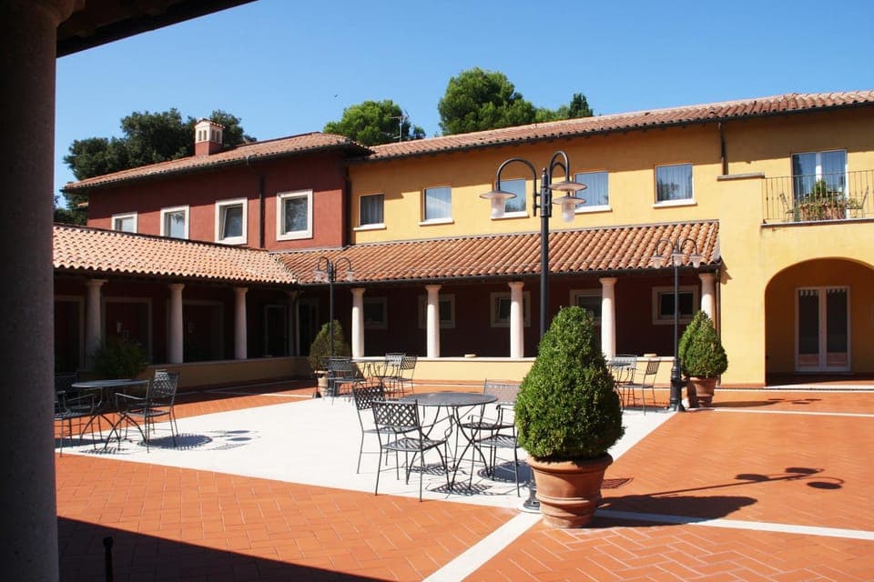 Property building, Patio, Day