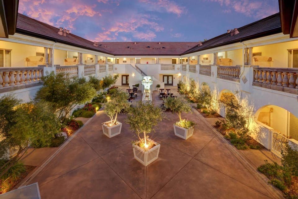 Inner courtyard view