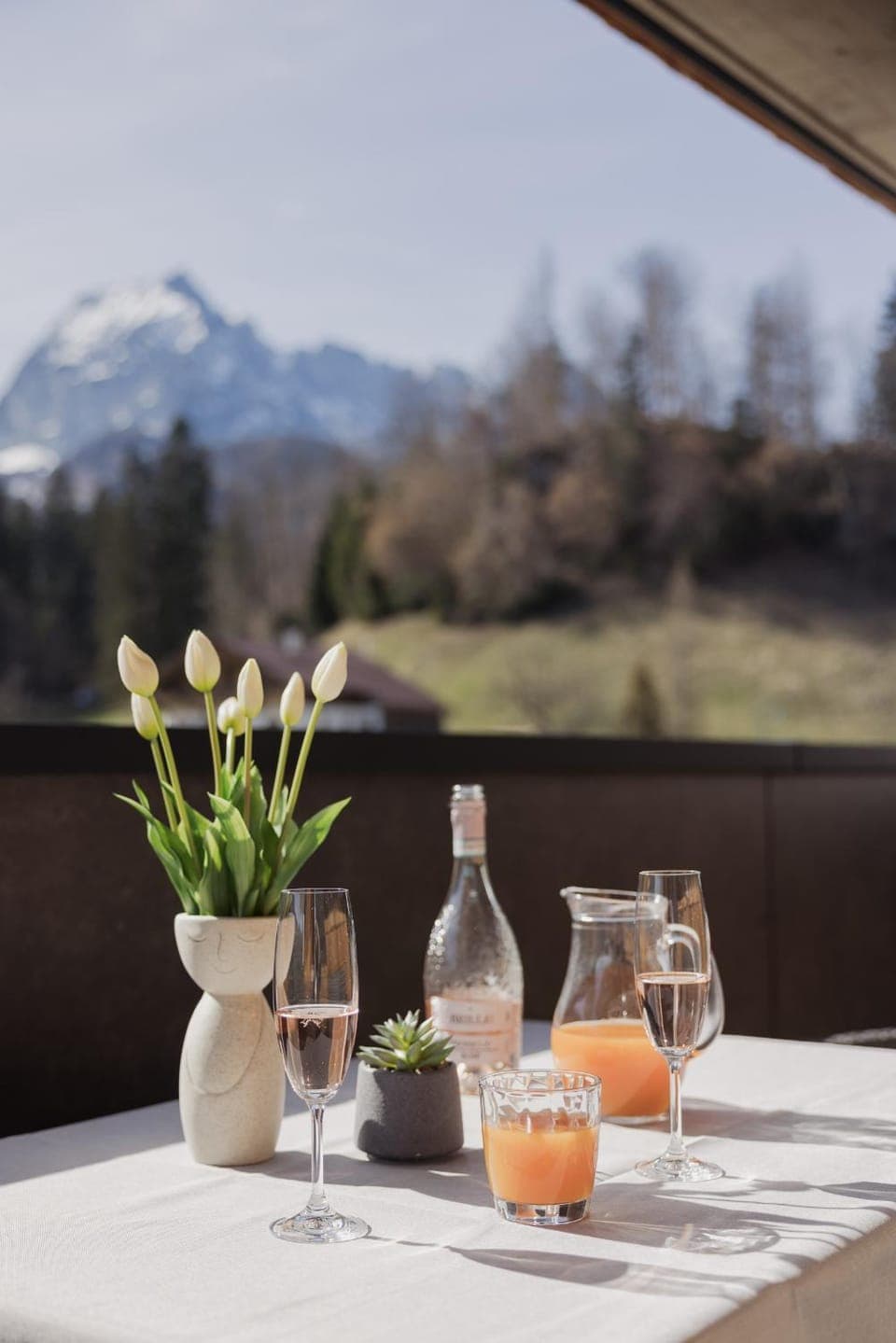 Spring, Natural landscape, Mountain view