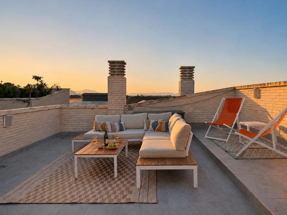 Balcony/Terrace, Seating area, sunbed