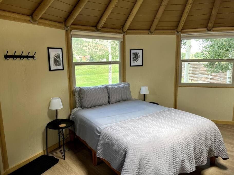 Lodgepole Yurt at Aspen Ridge Cabins Cabin in South Fork