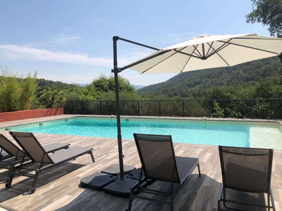 Pool view, Swimming pool, Swimming pool, sunbed