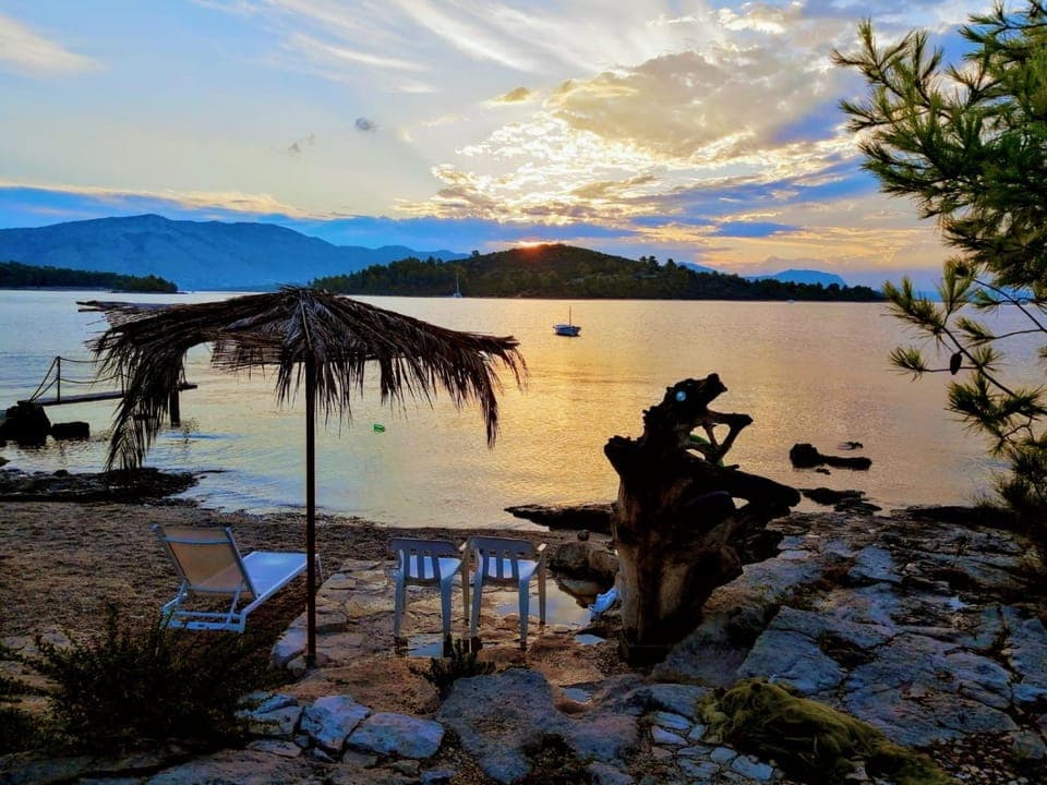 Beach, Sea view, Sunrise