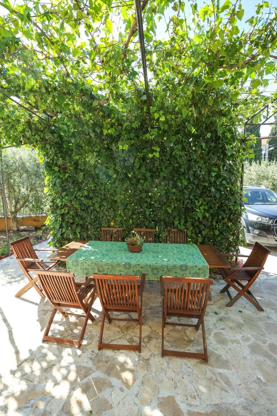 Patio, Spring, Day, Garden, Balcony/Terrace, Garden view, Parking