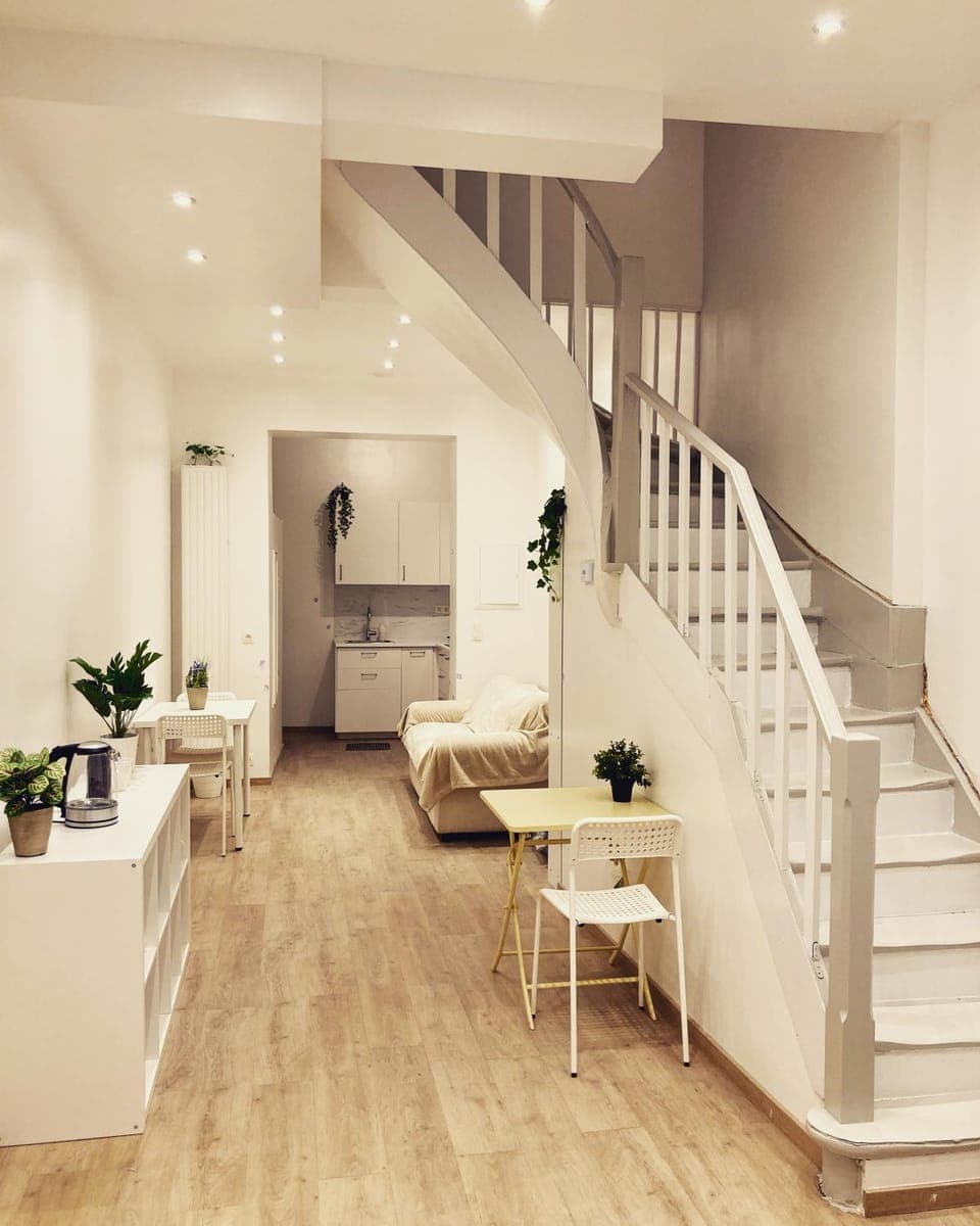 Living room, Lobby or reception, Seating area, Dining area