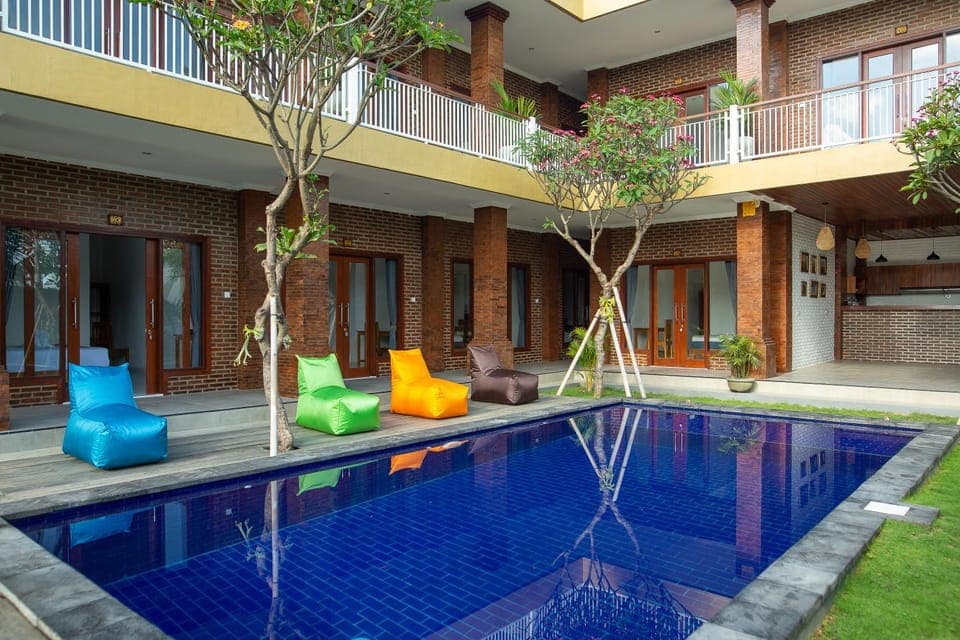 Property building, Swimming pool