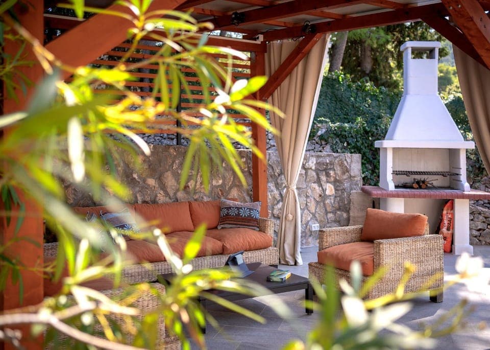 Patio, Day, Garden, Garden view