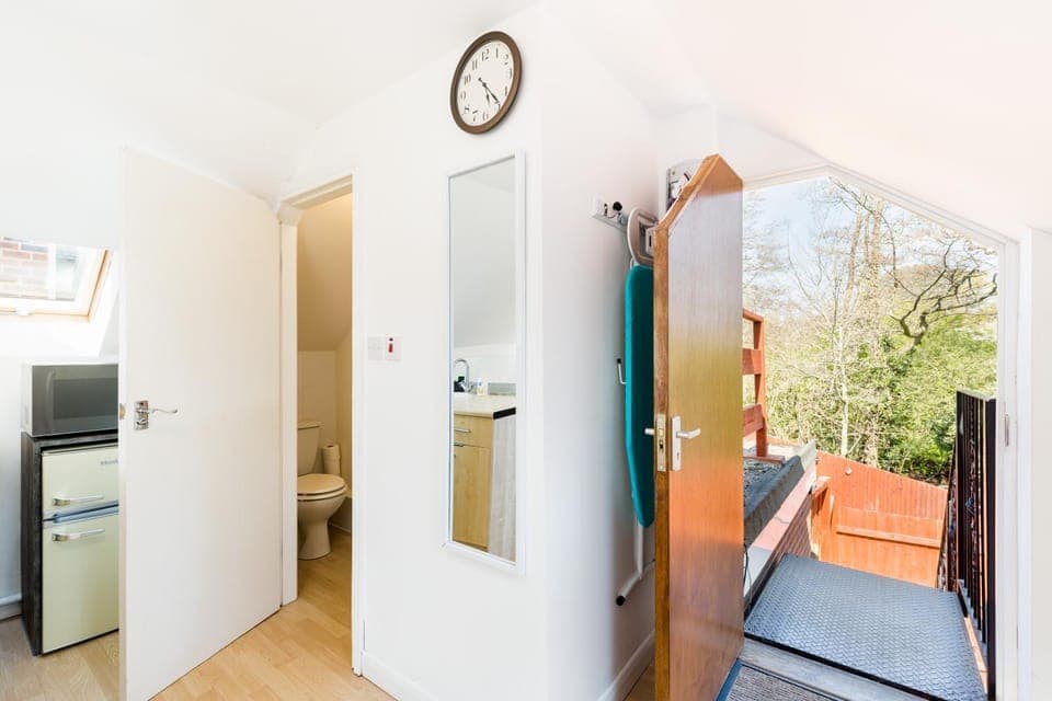 View (from property/room), Garden view, kitchen