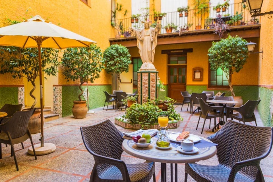 Inner courtyard view