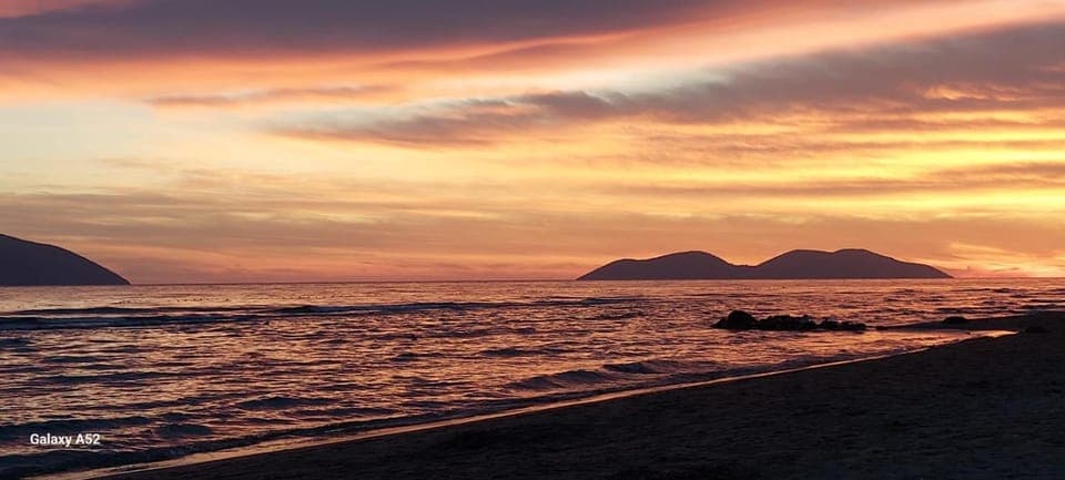Beach, Sea view, Sunrise, Sunset