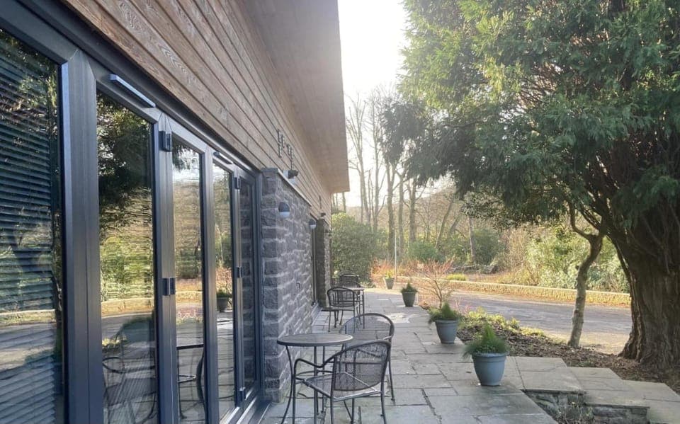 Property building, Patio