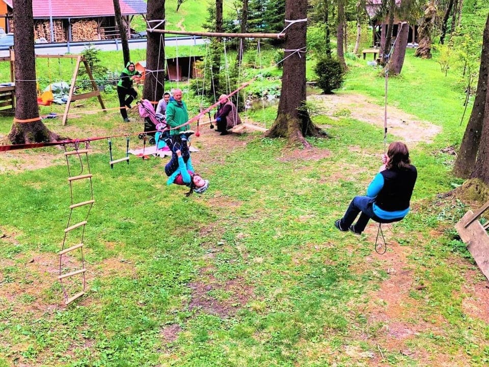 Children play ground, On site, children, Family
