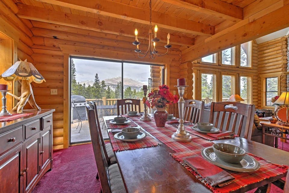 Expansive Alma Cabin w/ Hot Tub & Mountain Views! Cabin in Park County