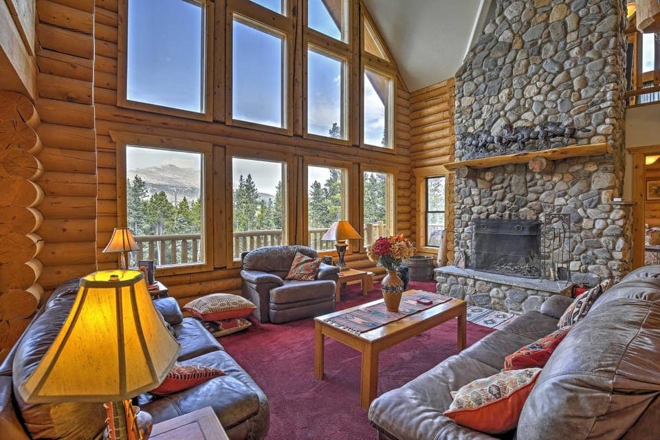 Expansive Alma Cabin w/ Hot Tub & Mountain Views! Cabin in Park County