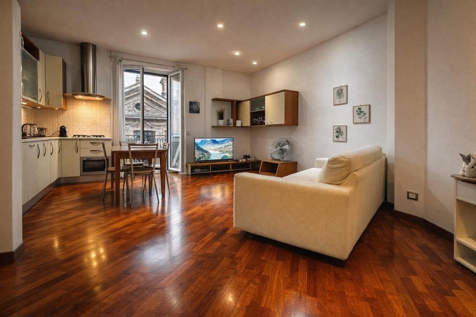 Kitchen or kitchenette, Living room, Seating area, Dining area, pet friendly, stove